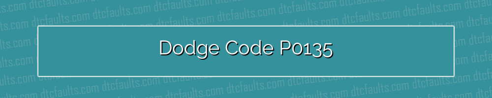 dodge code p0135