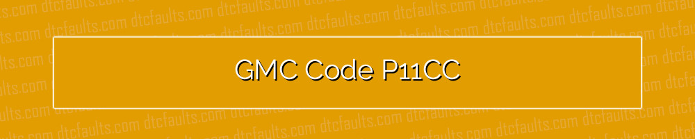 gmc code p11cc