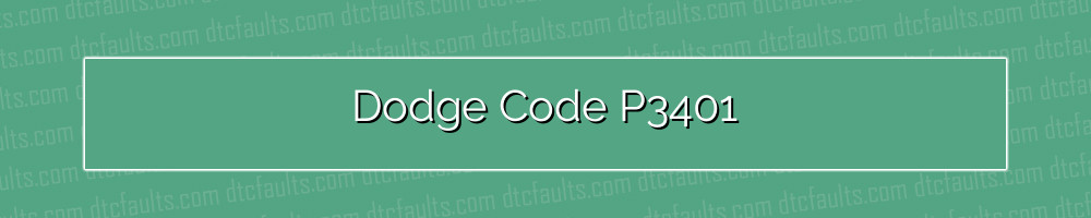 dodge code p3401
