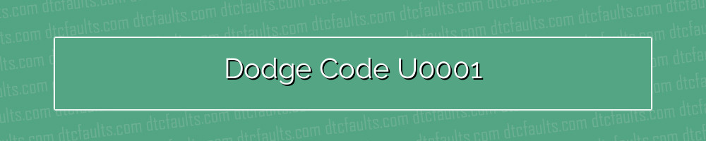 dodge code u0001