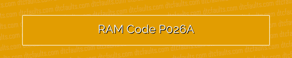 ram code p026a