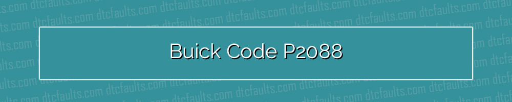 buick code p2088