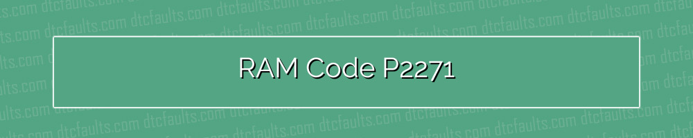 ram code p2271