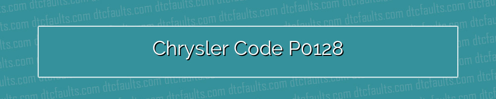 chrysler code p0128