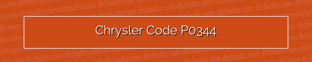 chrysler code p0344