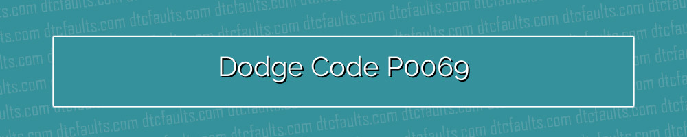 dodge code p0069