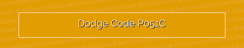 Dodge Code P051C