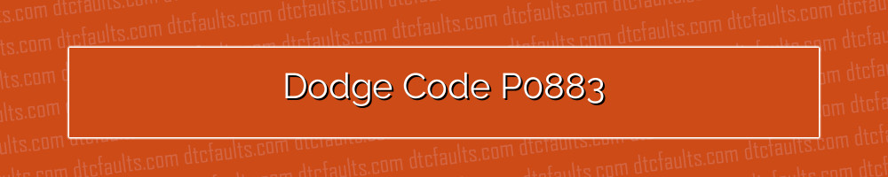 dodge code p0883
