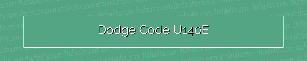 Dodge Code U140E