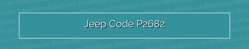 jeep code p2682