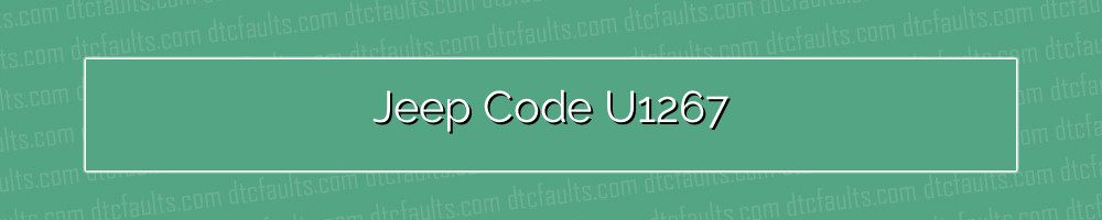 jeep code u1267