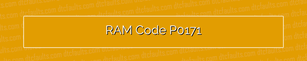 RAM Code P0171