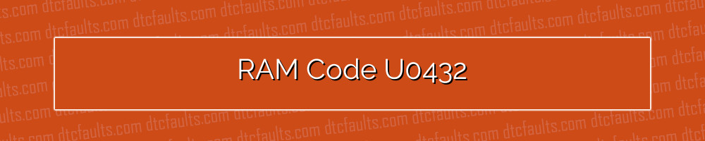 ram code u0432