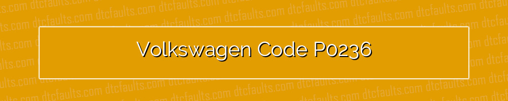 Volkswagen Code P0236